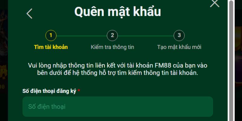 đăng nhập fm88 Trường hợp quên mật khẩu đăng nhập vào nhà cái thì giải quyết ra sao?