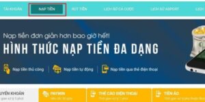 Hướng Dẫn Nạp Tiền Fm88 Dễ Dàng Với Đa Dạng Phương Thức 3 nạp tiền fm88